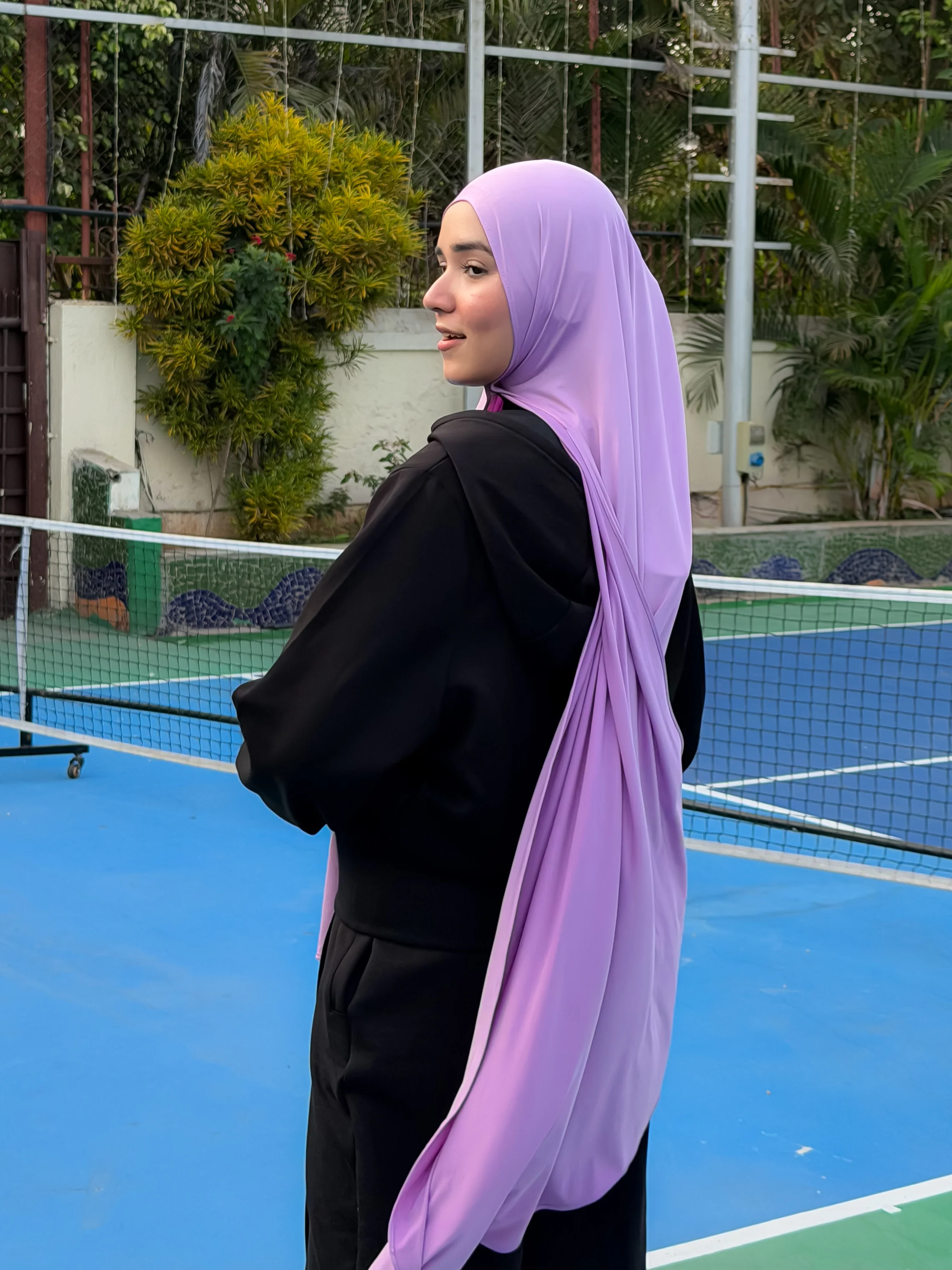 Premium Liquid Jersey - Lychee Lilac - Image 6