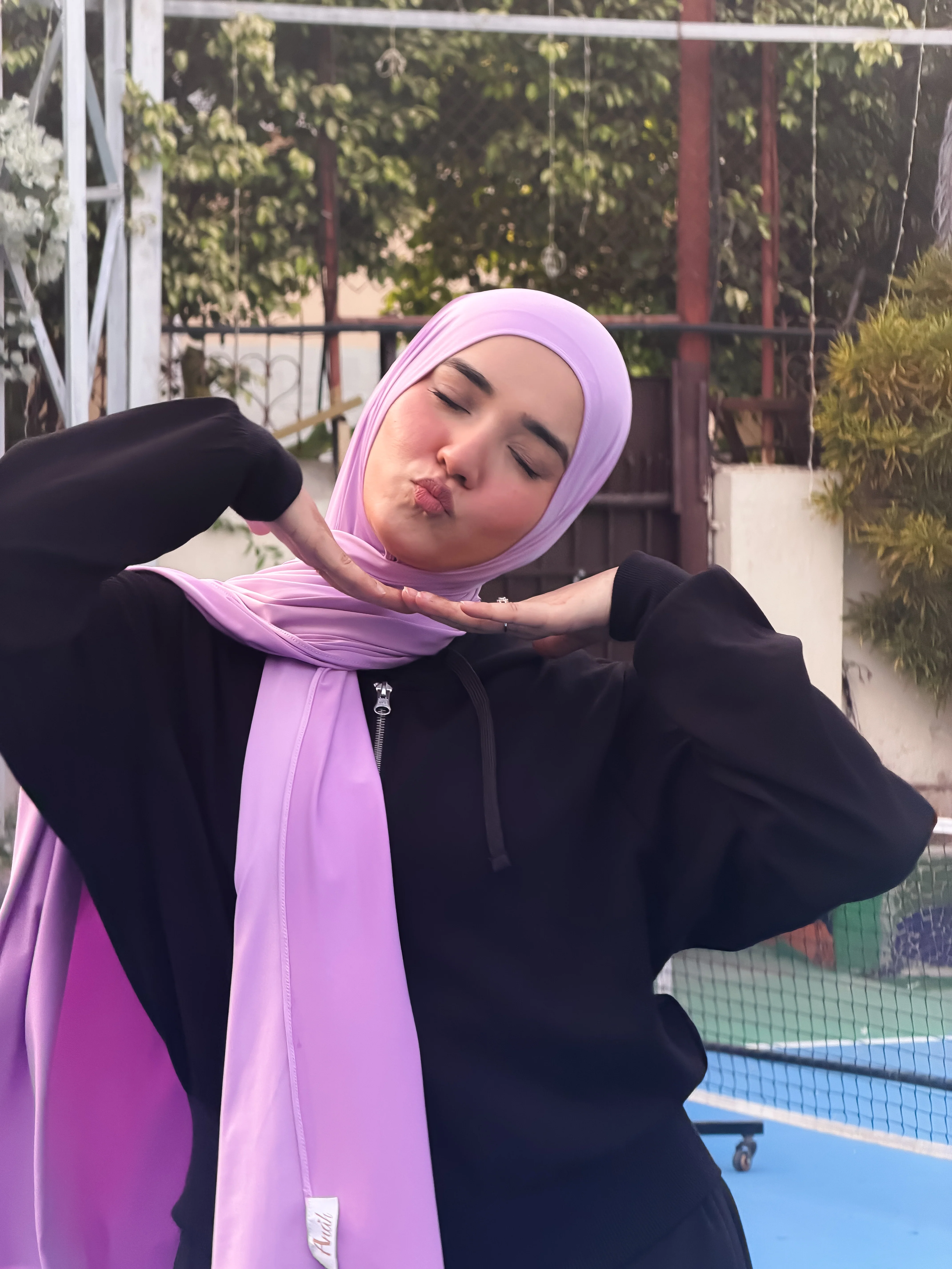 Premium Liquid Jersey - Lychee Lilac - Image 7