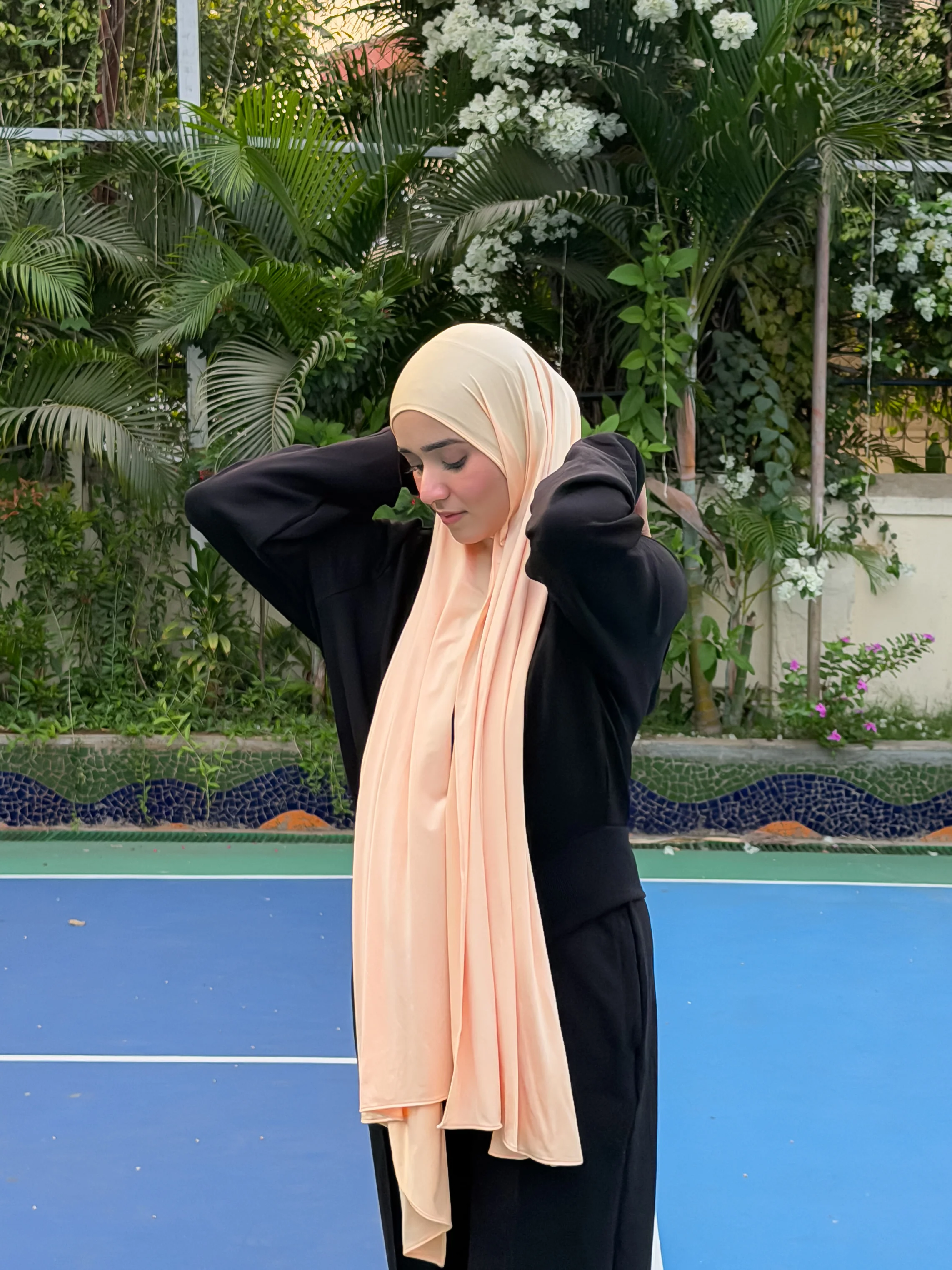 Premium Liquid Jersey - Peach Melon - Image 7