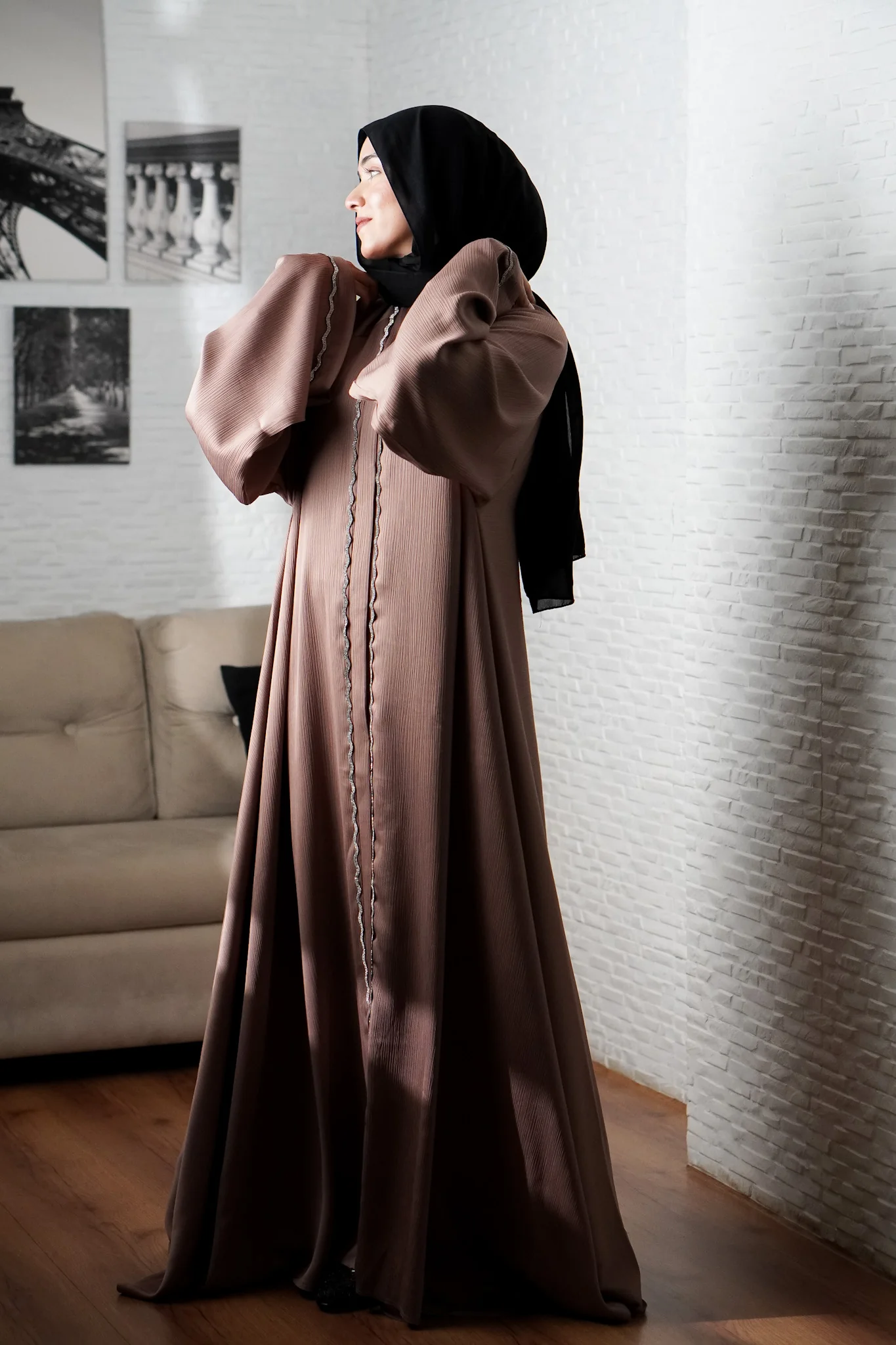 RANIA ABAYAH - COFFEE BROWN - Image 4