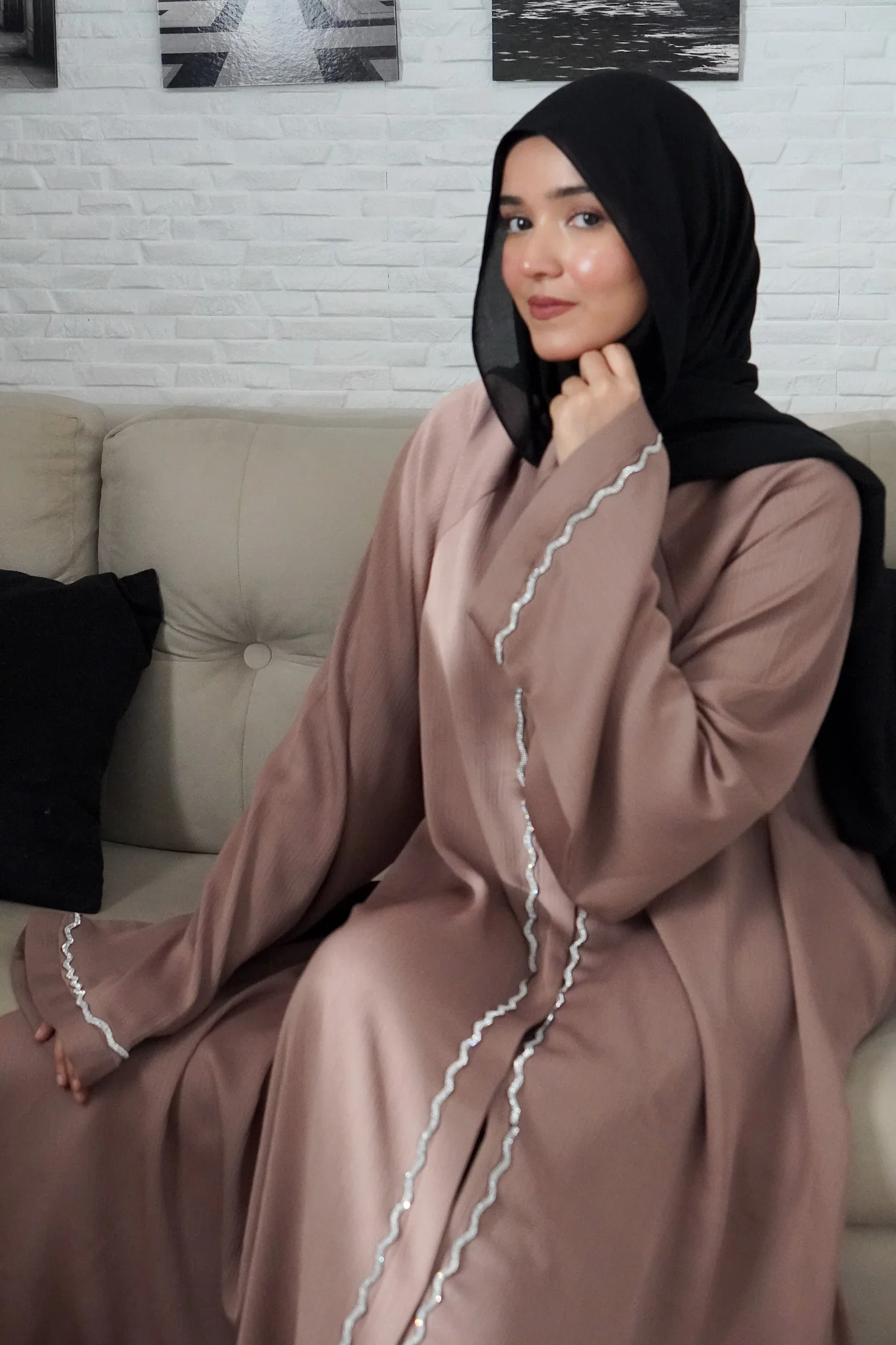 RANIA ABAYAH - COFFEE BROWN - Image 5