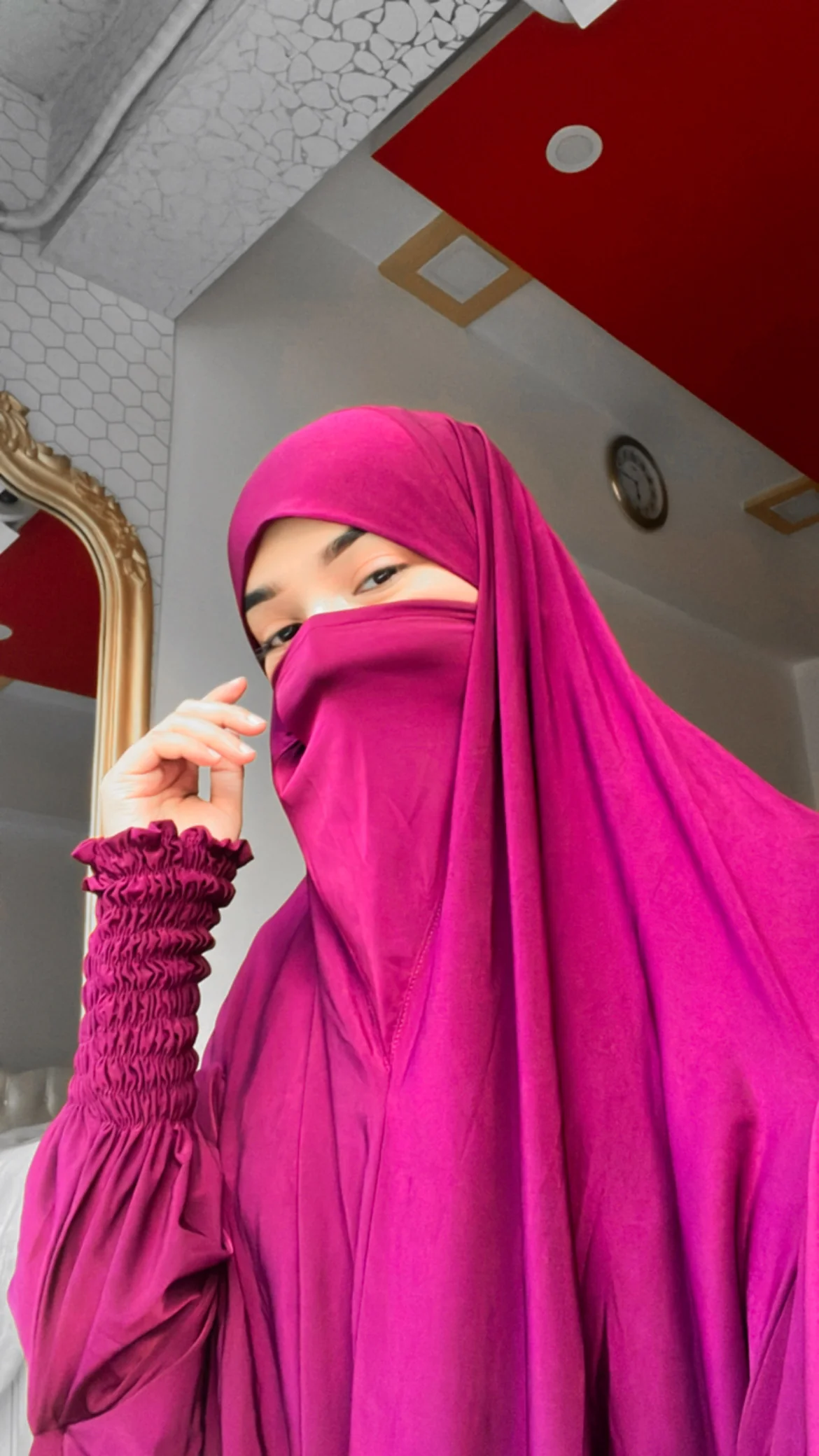 Salah Dress - Below Knee (CRUSHED SLEEVES) - Image 12