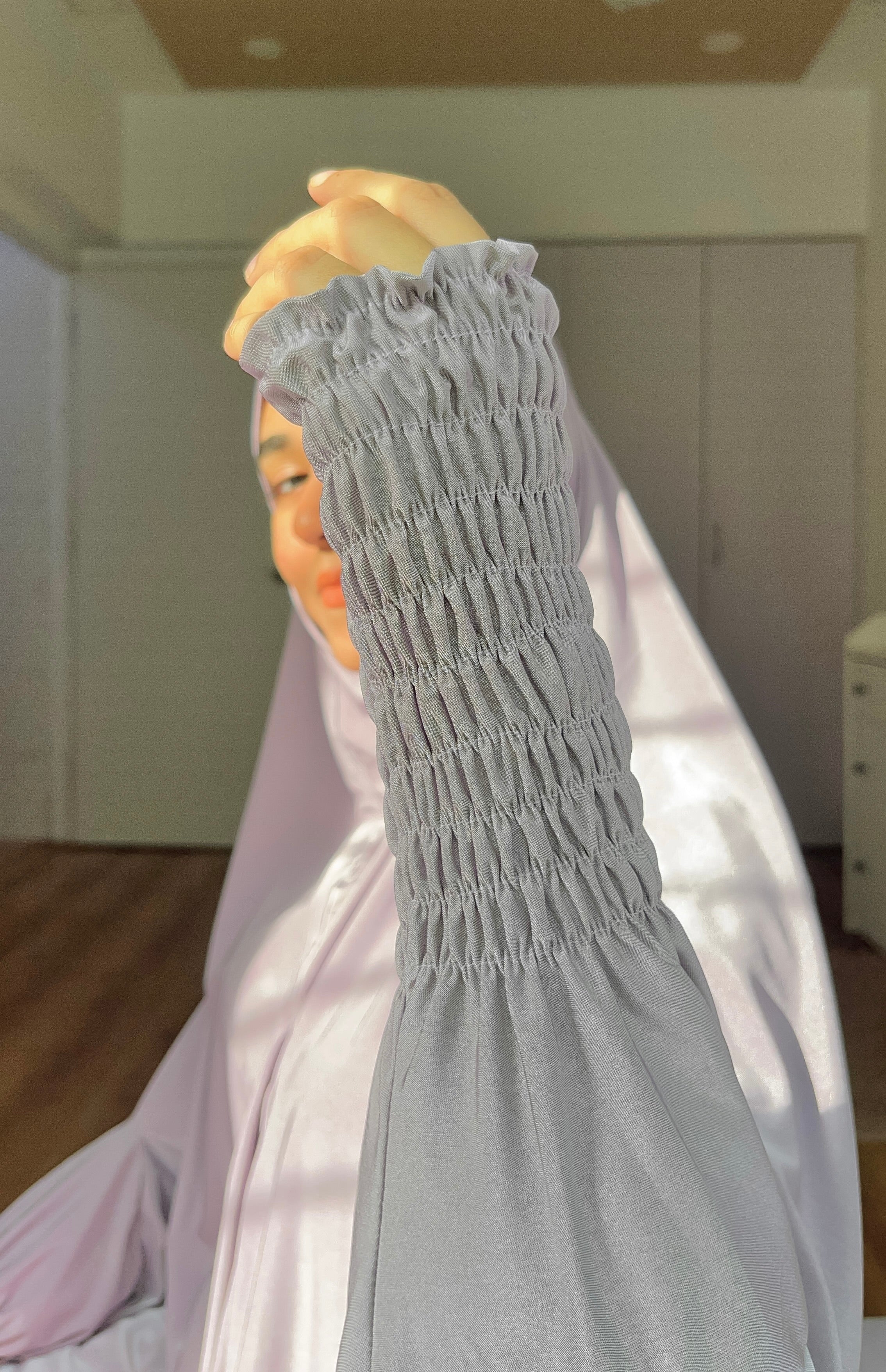Salah Dress - Below Knee (CRUSHED SLEEVES) - Image 14
