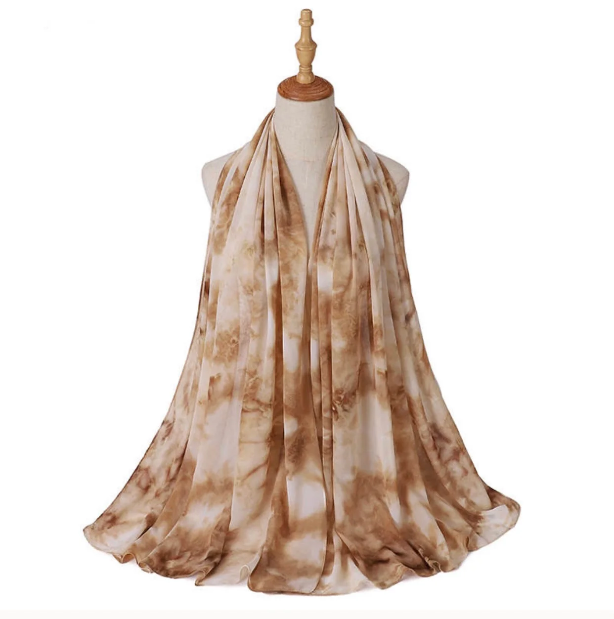 Tie Dye Hijab – Chiffon Scarves – Shade 14