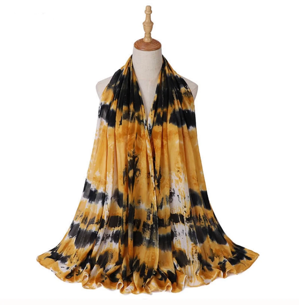 Tie Dye Hijab – Chiffon Scarves – Shade 15
