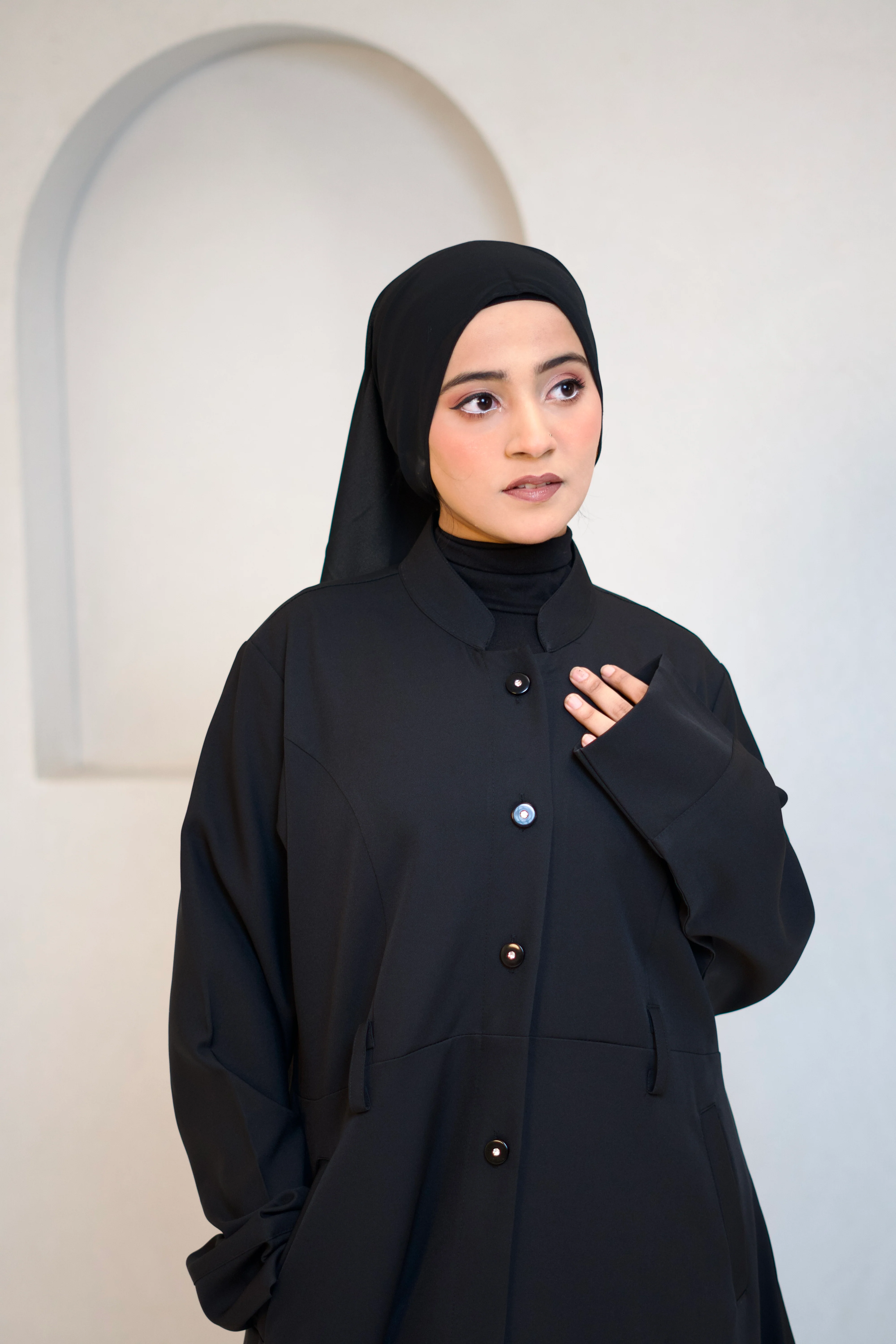 Turkish Style Coat - Basic - Image 11