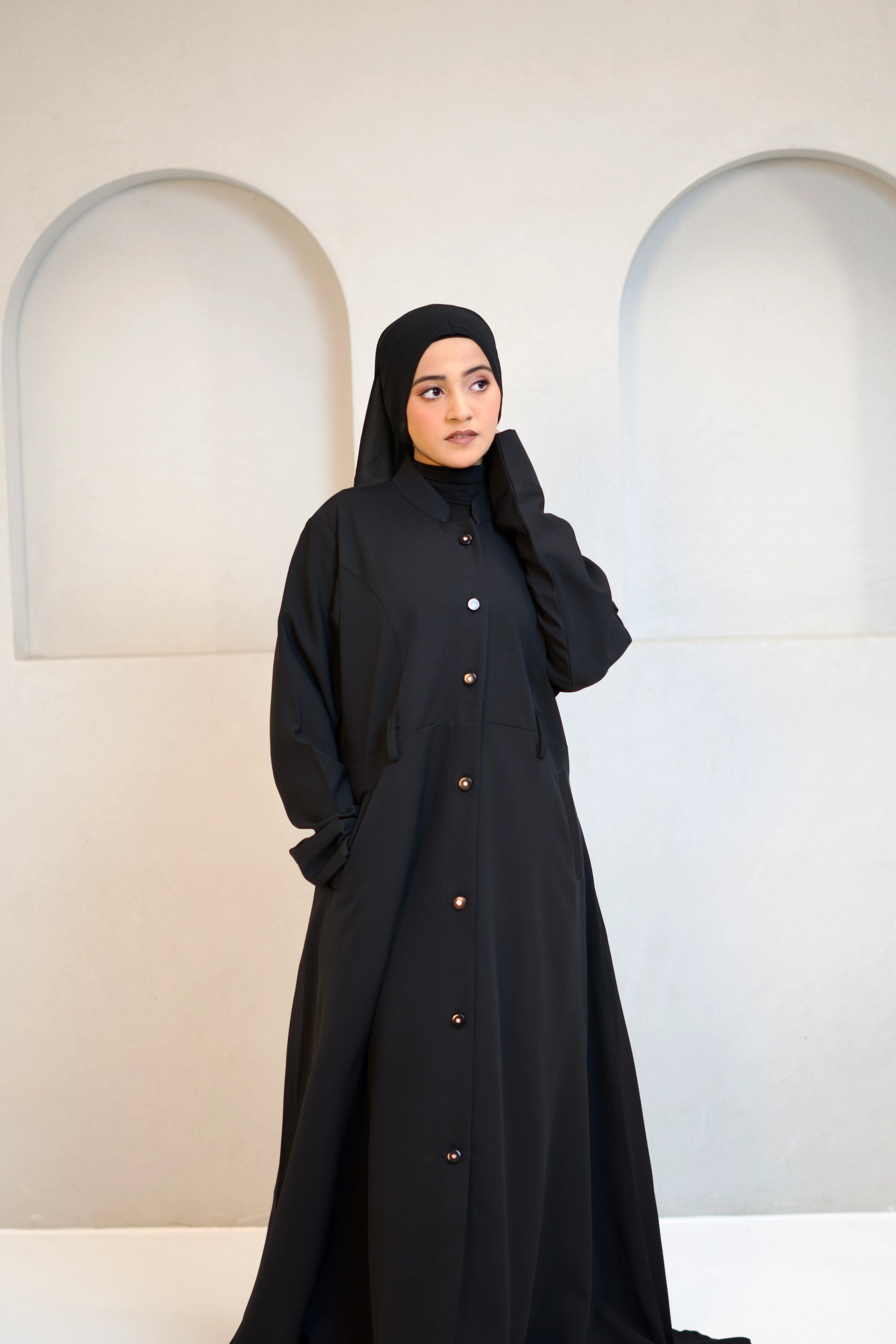 Turkish Style Coat - Basic - Image 12