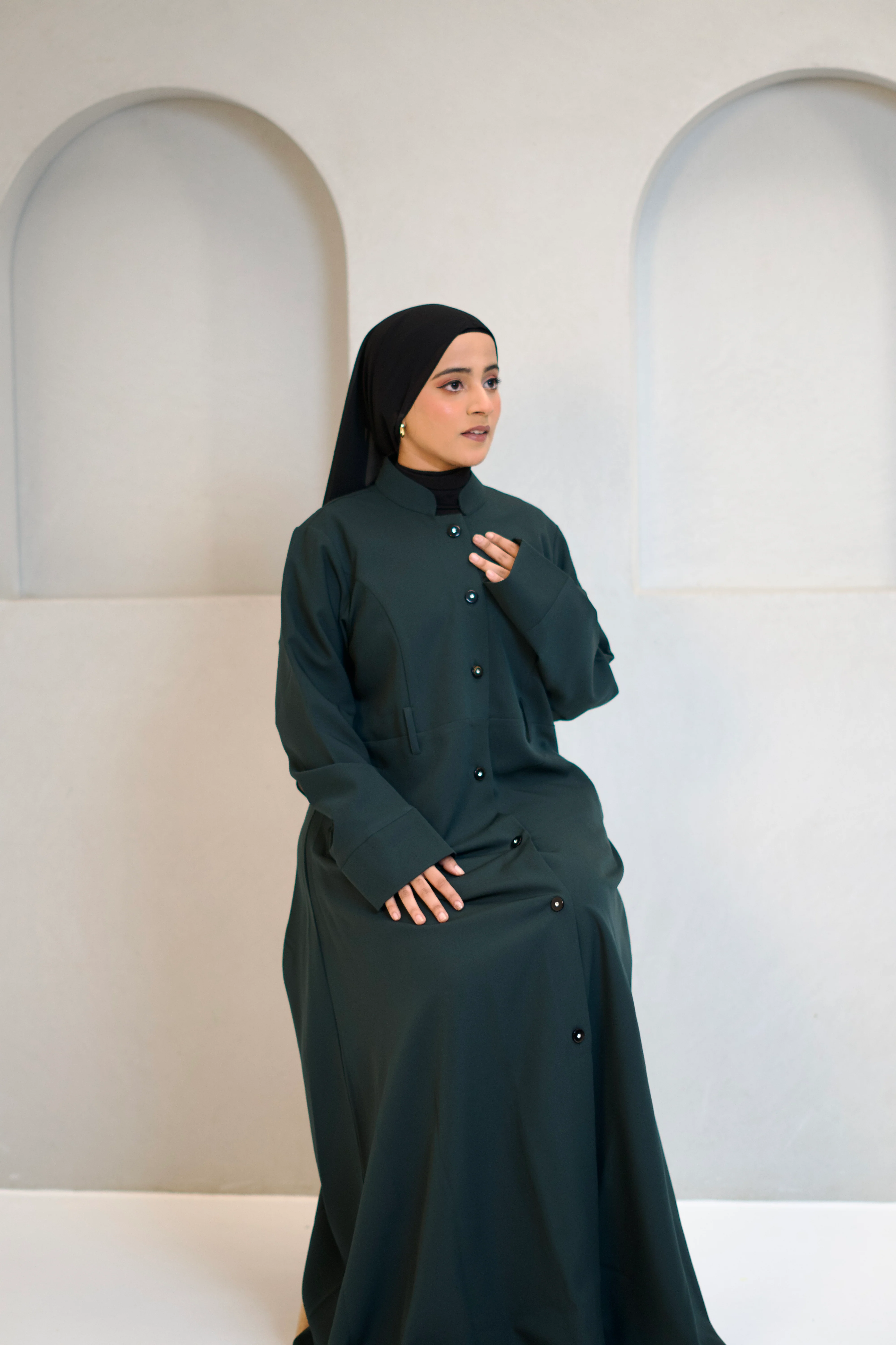 Turkish Style Coat - Basic - Image 2