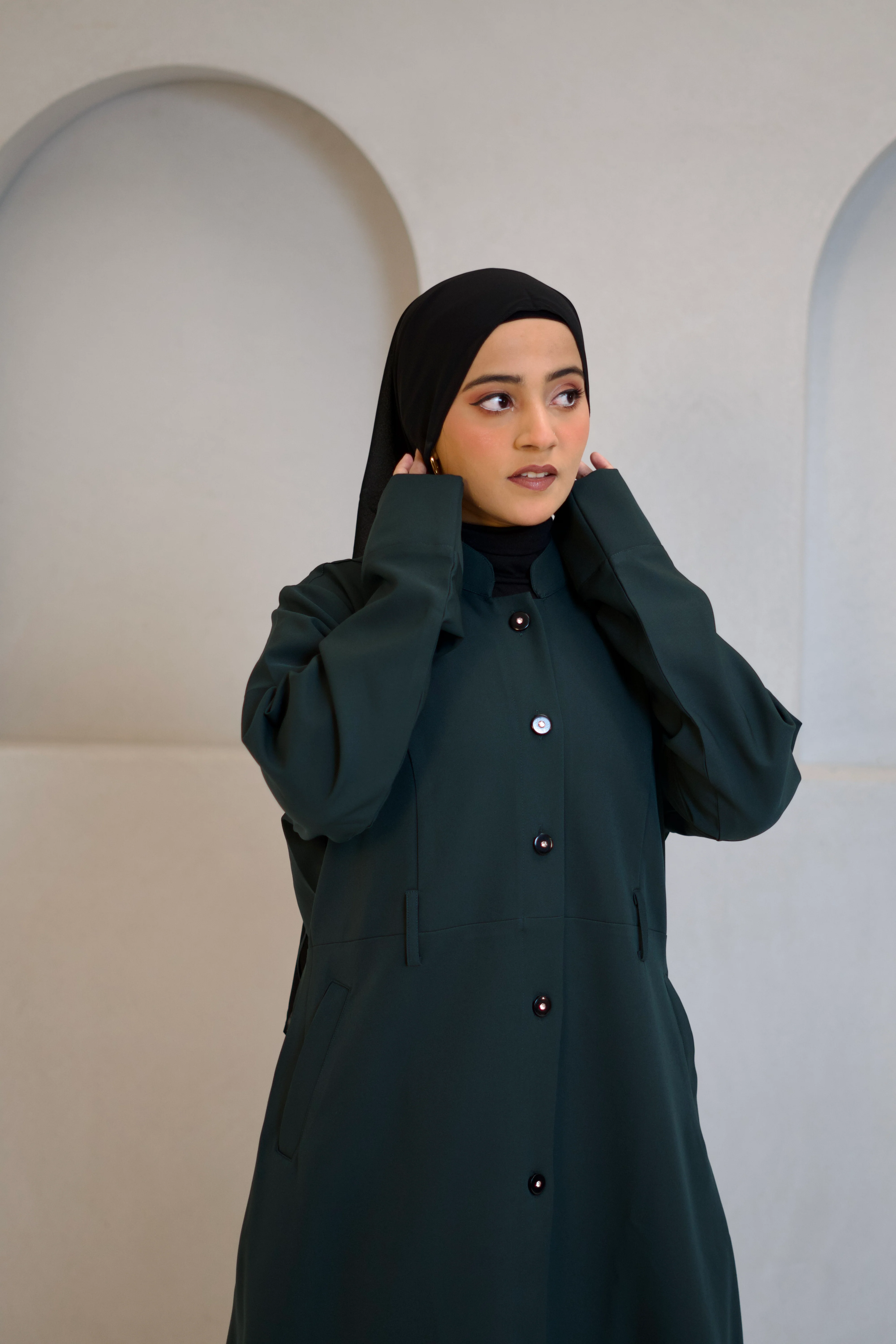 Turkish Style Coat - Basic - Image 6
