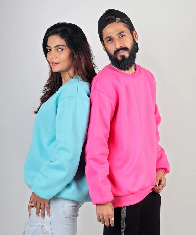 Unisex sweatshirt – arctic blue - Image 2