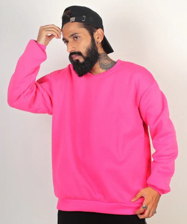 Unisex sweatshirt – bubblegum pink - Image 2
