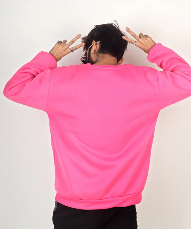 Unisex sweatshirt – bubblegum pink - Image 3
