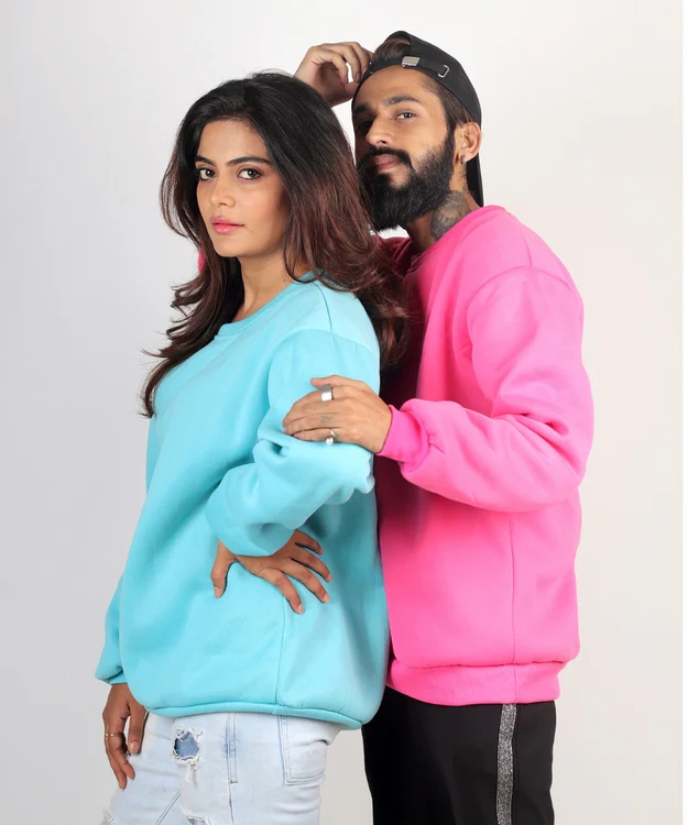 Unisex sweatshirt – bubblegum pink - Image 5